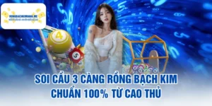 Soi Cầu 3 Càng Rồng Bạch Kim Chuẩn 100% Từ Cao Thủ